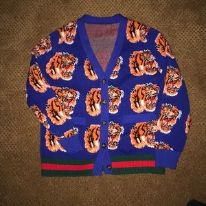 Gucci Tiger Cardigan (read description)
